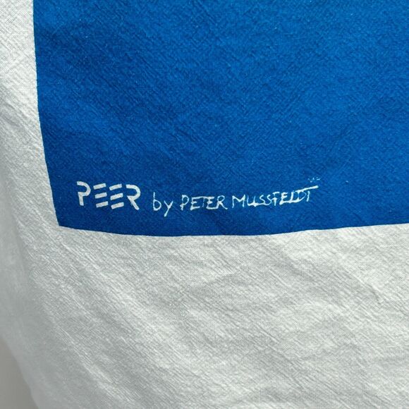 Vintage 90s Cabo San Lucas Parrot Button Front Shirt Mens M Medium White Mexico - Picture 7 of 11